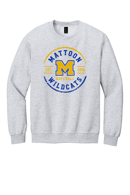 Wildcats Distressed Circle