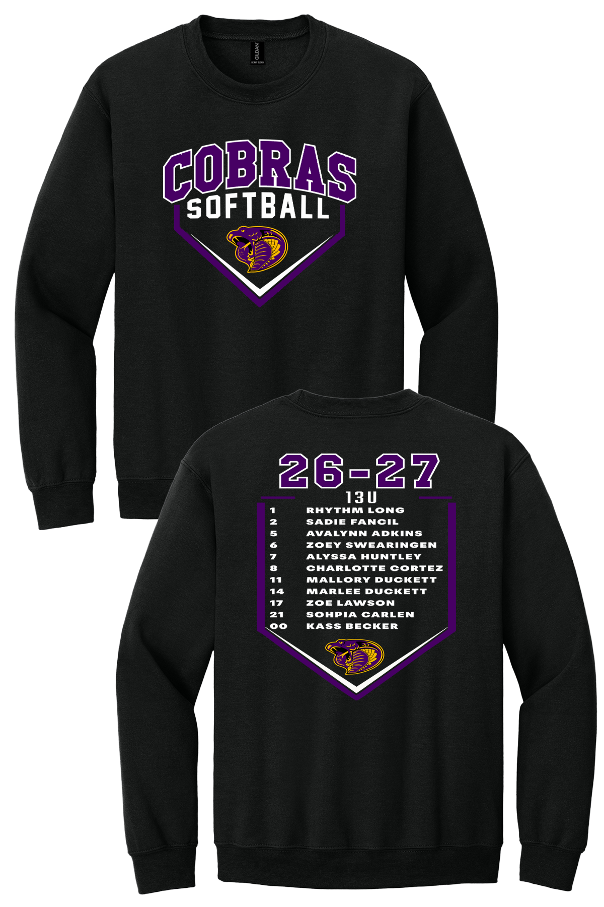 Duffy 13U Team Crewneck