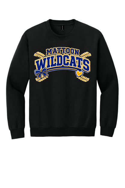 Wildcats Softball Heart&Bow