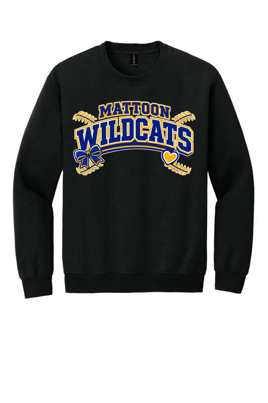 Wildcats Softball Heart&Bow