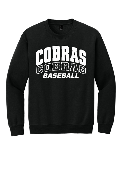 Cobras Baseball Outline White Version