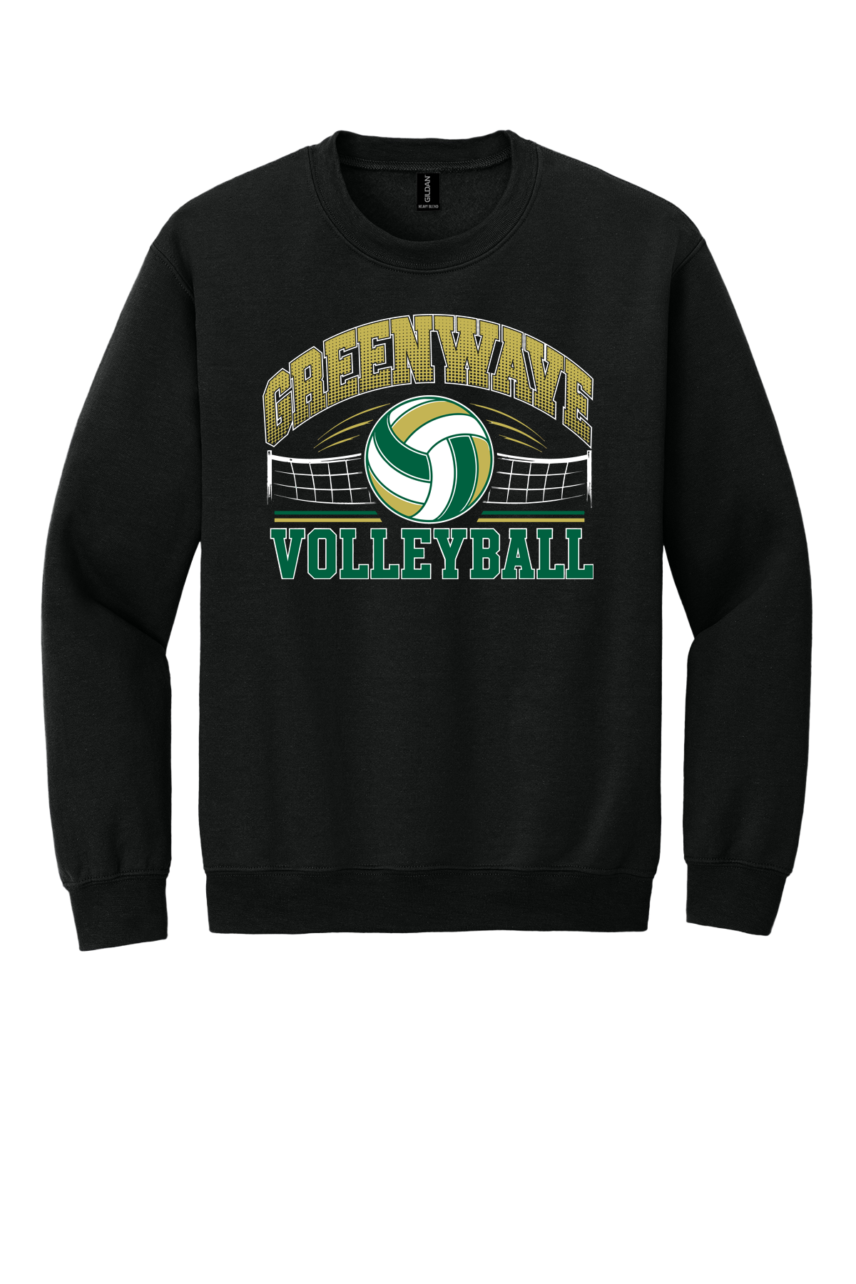 Greenwave Volleyball Halftone