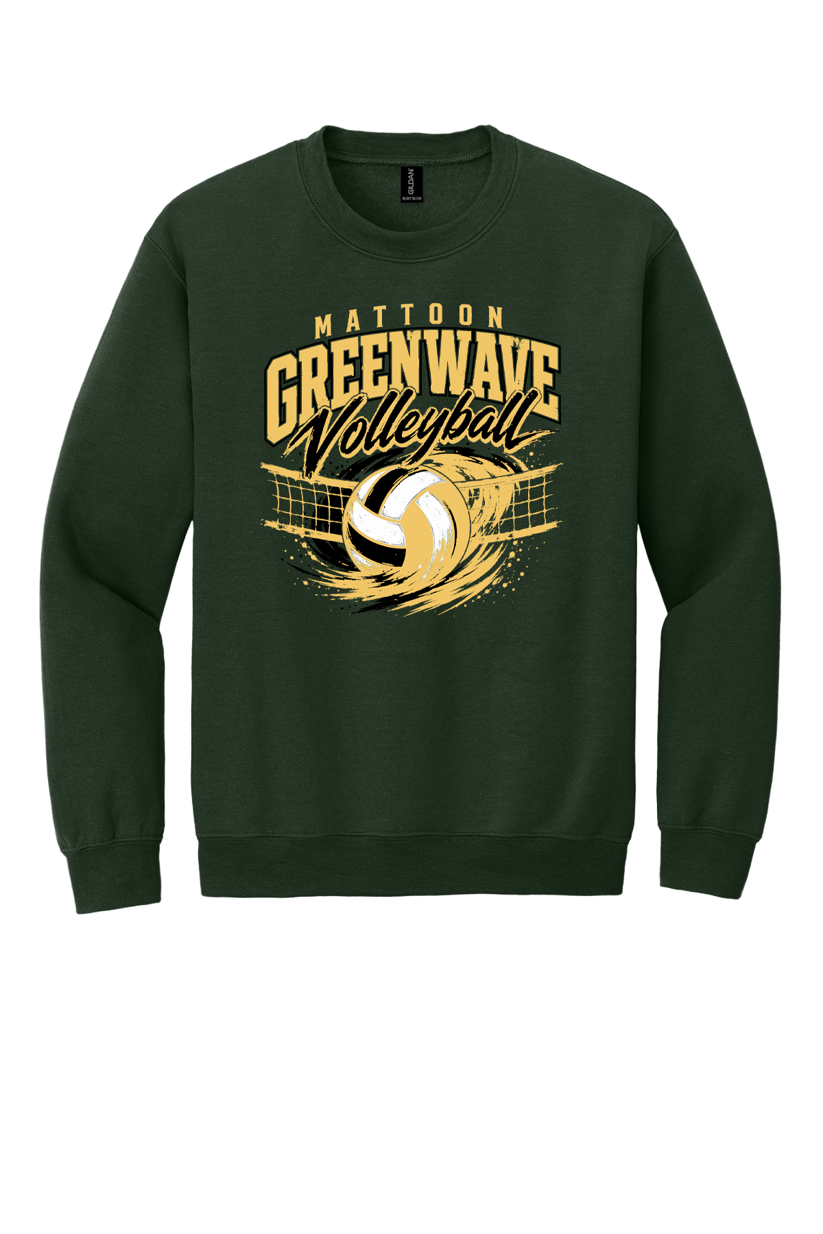 Greenwave Volleyball Spiral