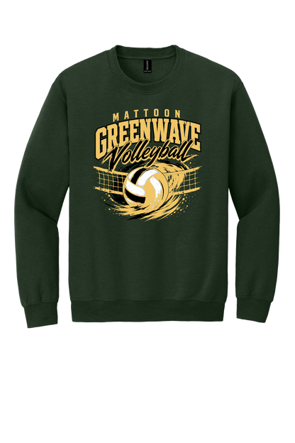 Greenwave Volleyball Spiral