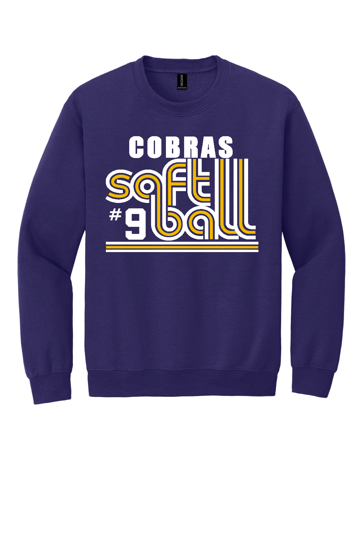 Retro Cobras Softball Logo