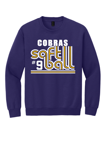Retro Cobras Softball Logo
