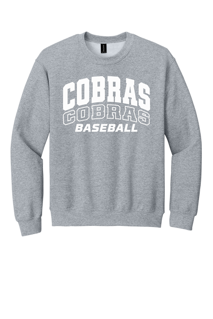 Cobras Baseball Outline White Version