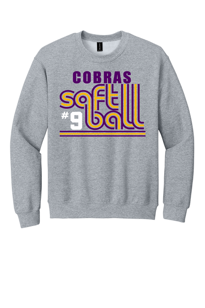 Retro Cobras Softball Logo