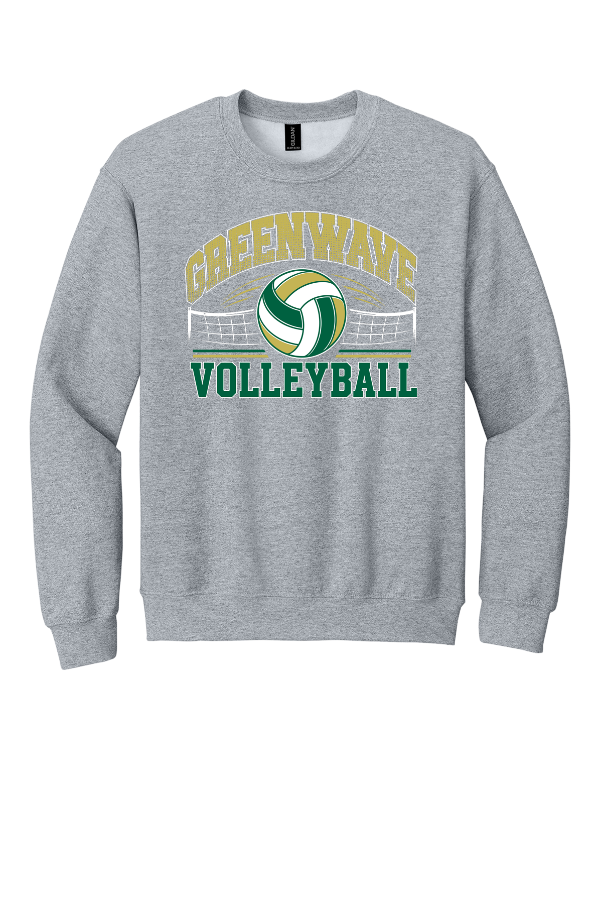 Greenwave Volleyball Halftone