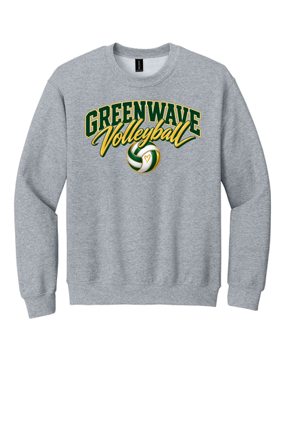 Greenwave Volleyball Heart