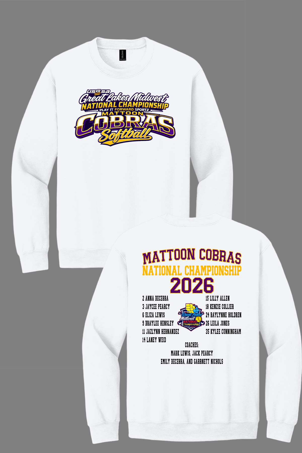 Great Lakes Nationals Crewnecks