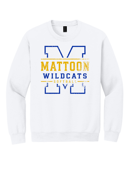 Wildcats Distressed M Softball