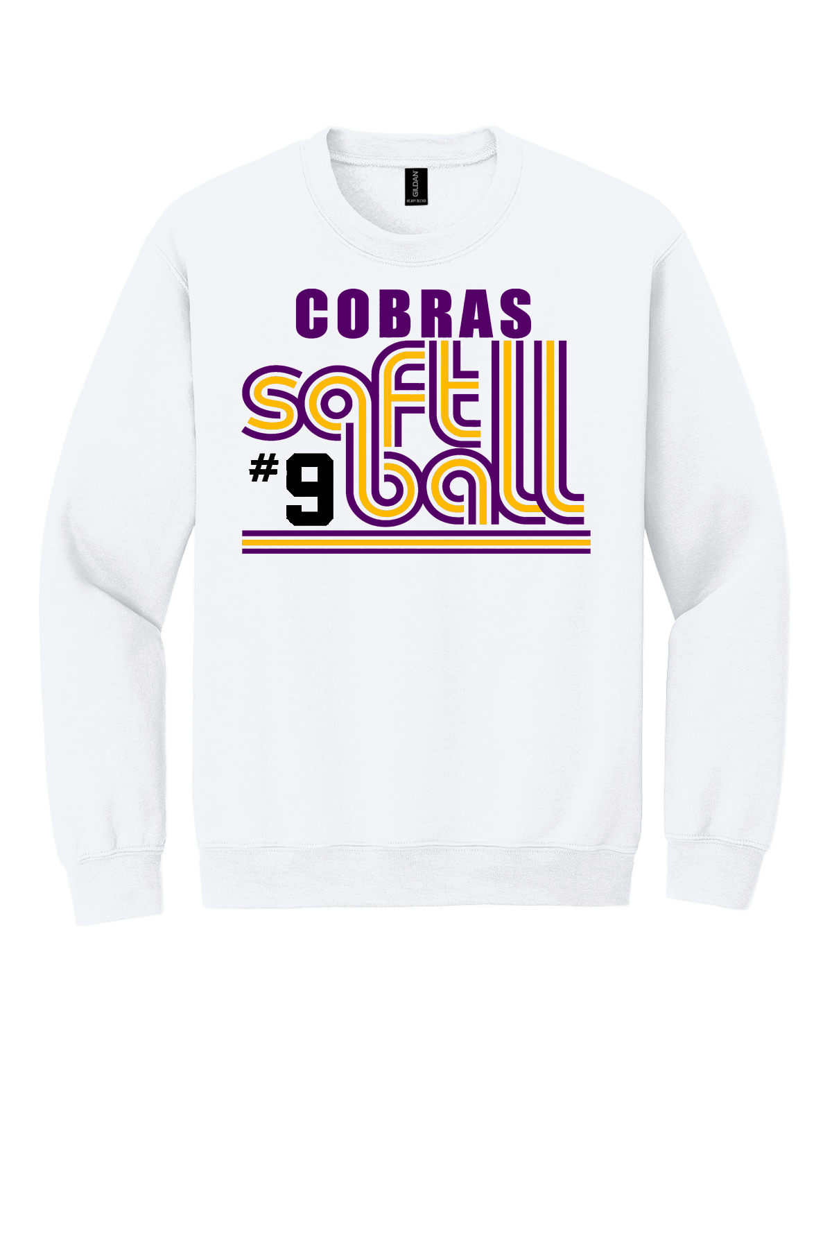 Retro Cobras Softball Logo