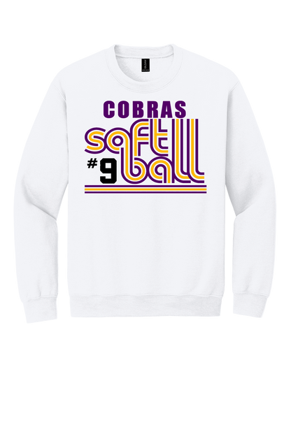 Retro Cobras Softball Logo