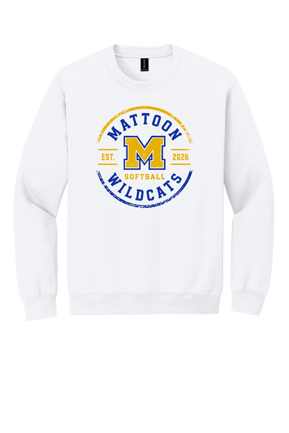 Wildcats Distressed Circle