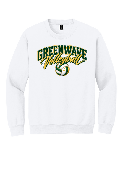 Greenwave Volleyball Heart