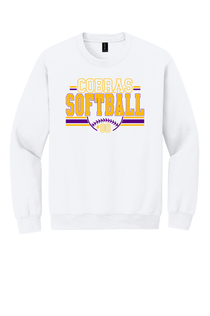 Cobras Softball Number Vintage