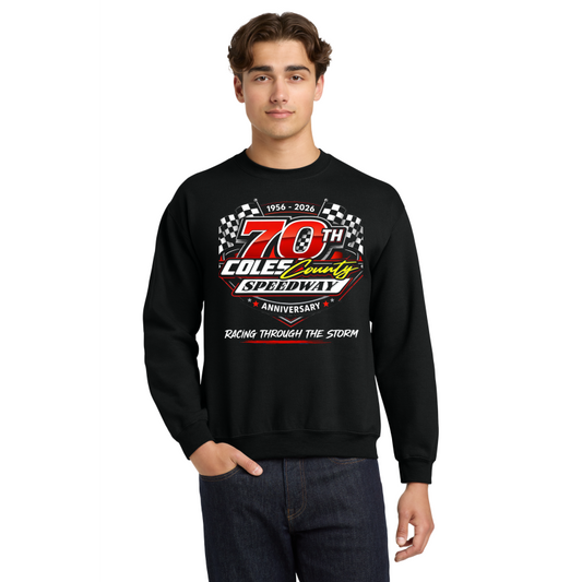 Coles County Speedway Fundraiser CREWNECK