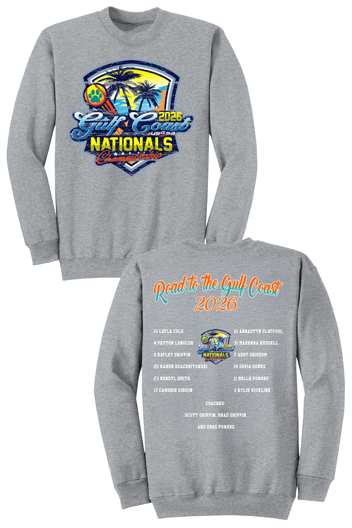 Pride 2026 Nationals Crewneck