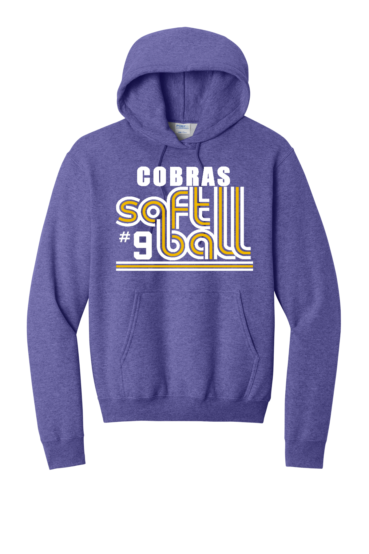 Retro Cobras Softball Logo