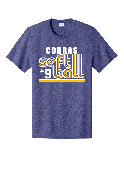 Retro Cobras Softball Logo
