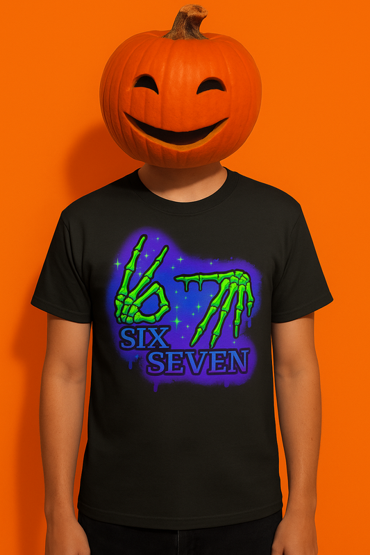 6 7 Halloween Tshirt