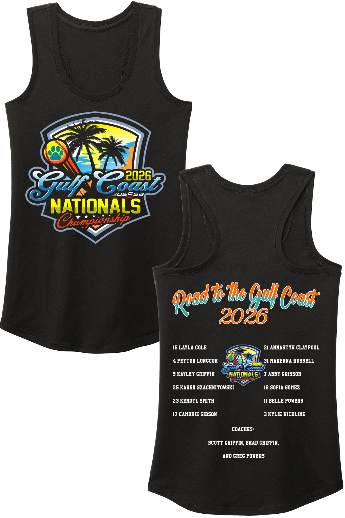 Pride 2026 Nationals Womens Tank
