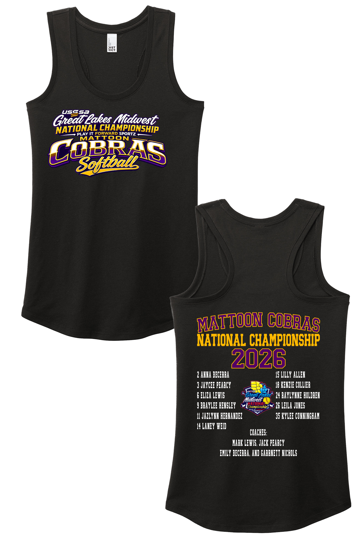 Great Lakes Nationals Women's Tank