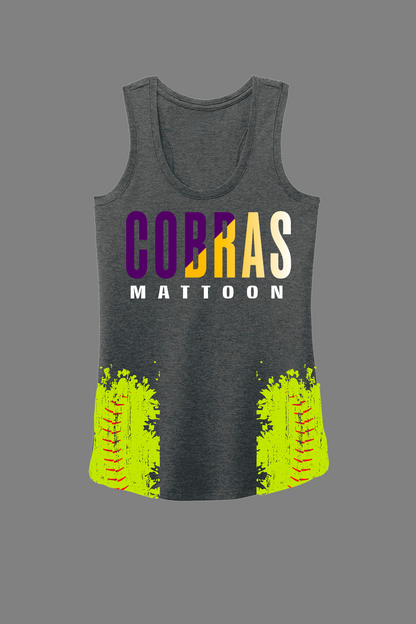 Cobras Softball Women's Tank