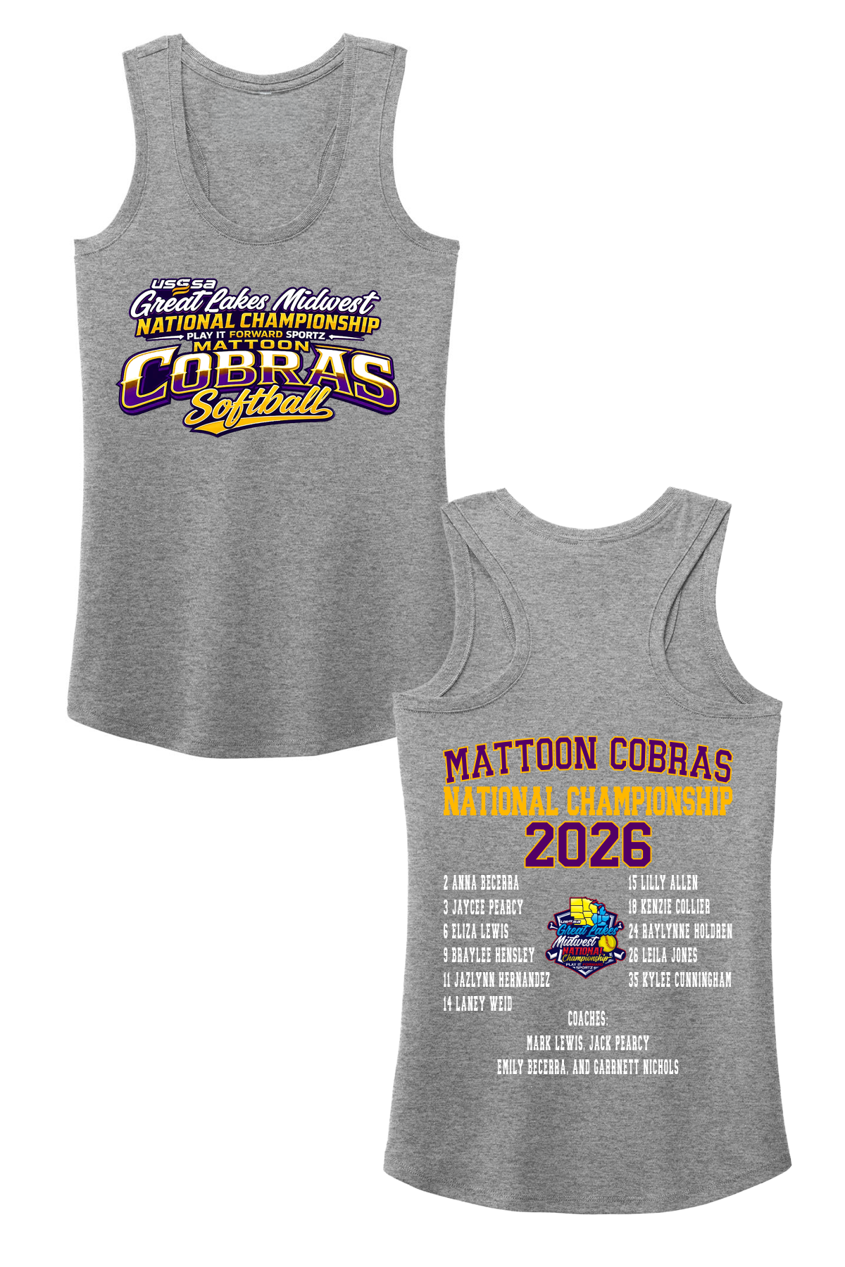 Great Lakes Nationals Women's Tank