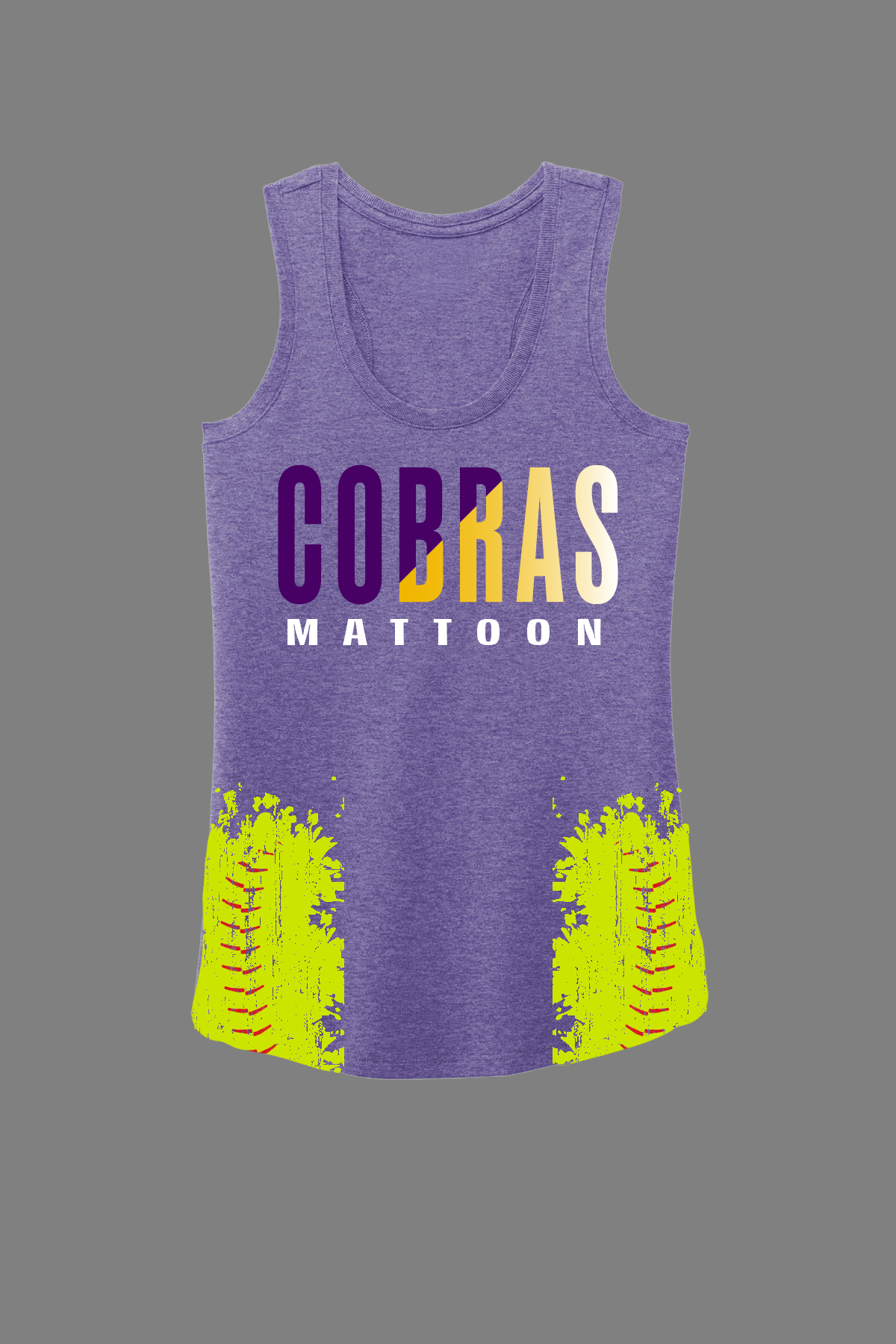 Cobras Softball Women's Tank