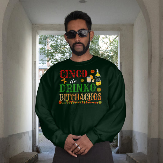 Cinco De Drinko Crewneck