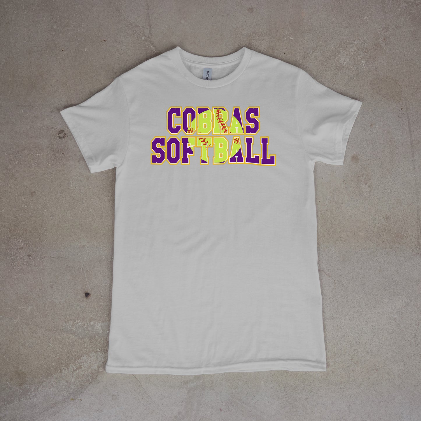 Cobras Softball Cutout