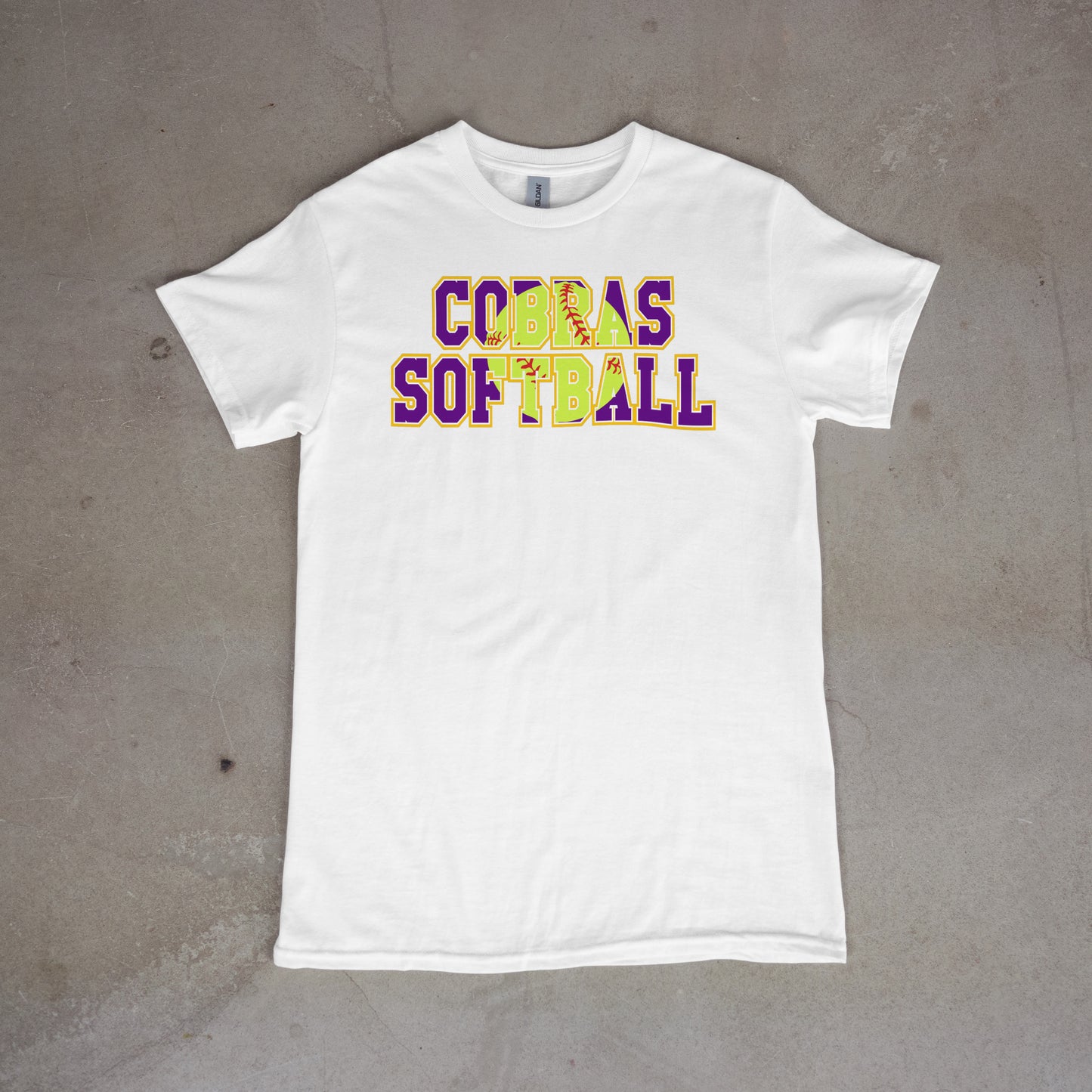 Cobras Softball Cutout