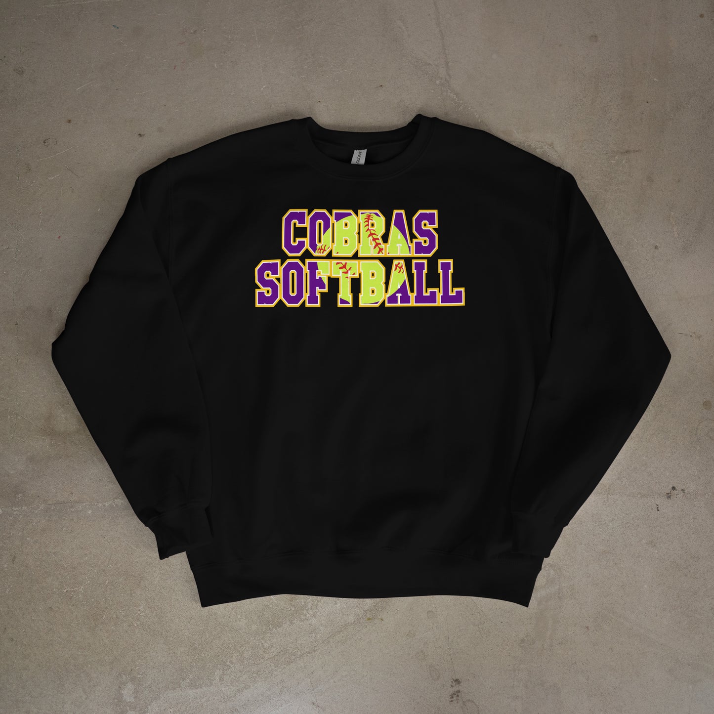Cobras Softball Cutout