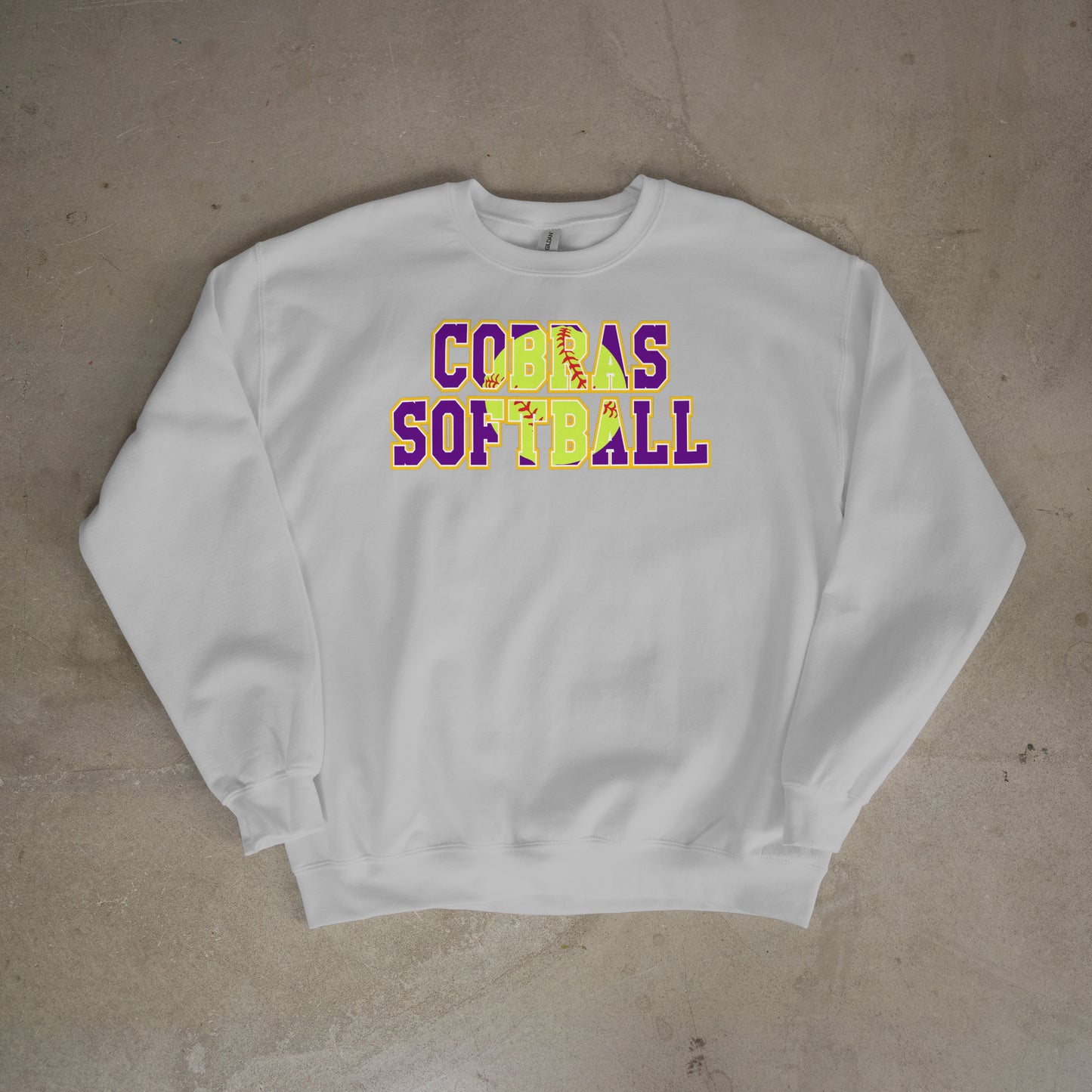 Cobras Softball Cutout