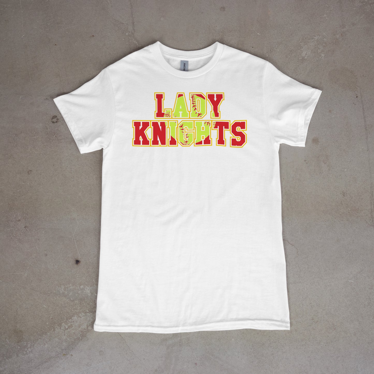 Lady Knights Softball Cutout