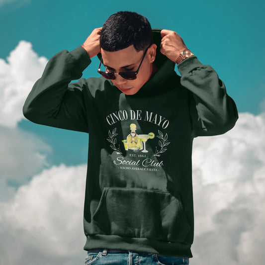 Cinco De Mayo Social Club Hoodie