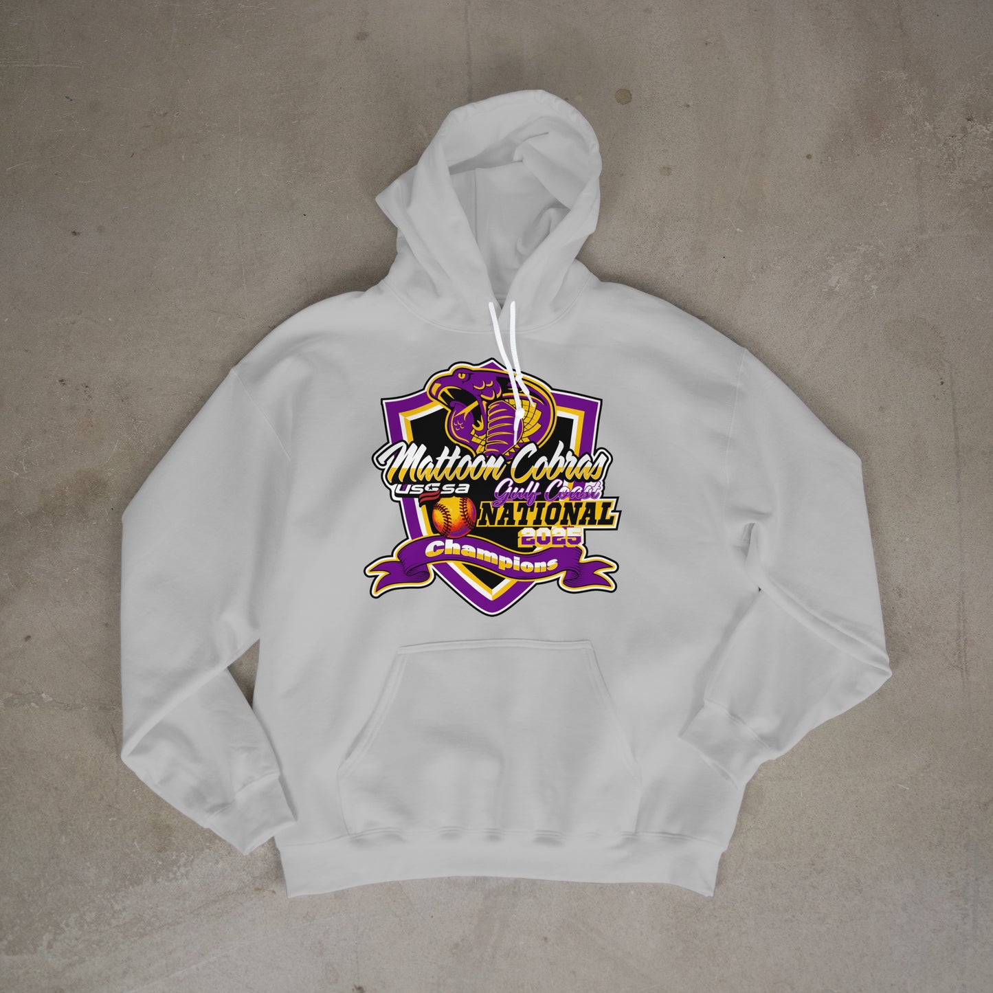 2025 Gulf Coast 16U National Champions Crewnecks & Hoodies