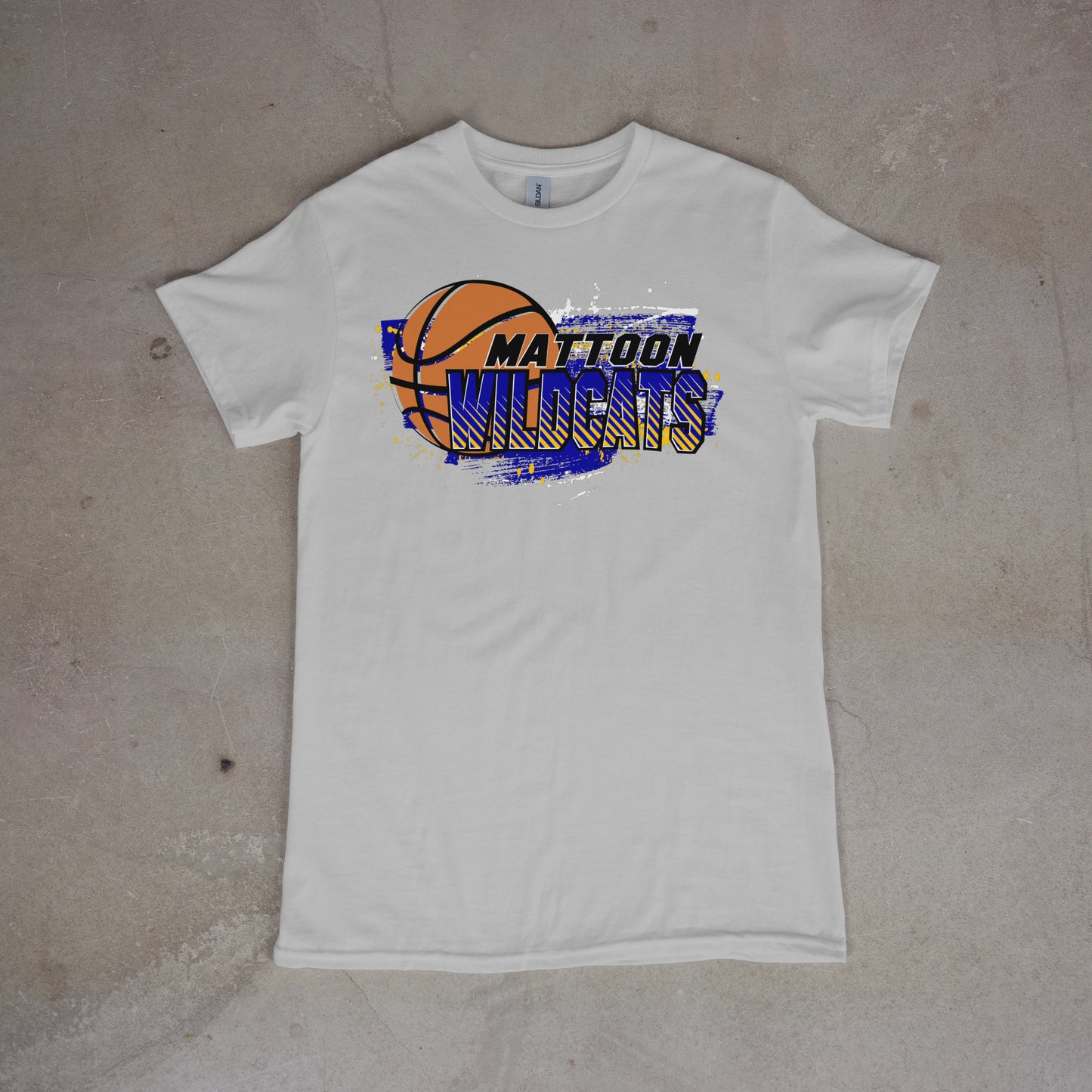 Splatter Wildcats Basketball