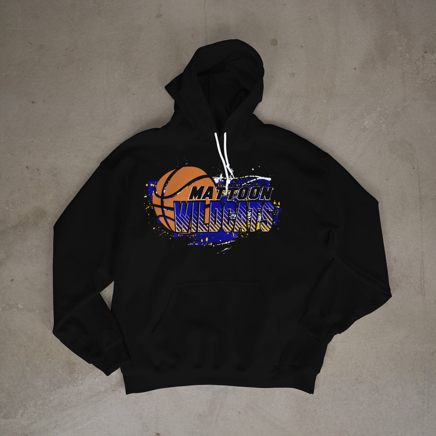 Splatter Wildcats Basketball