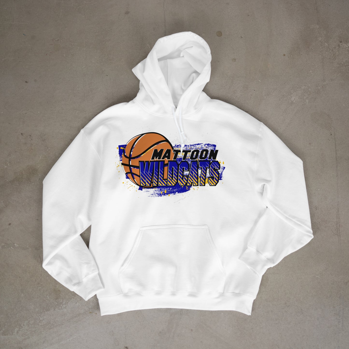Splatter Wildcats Basketball