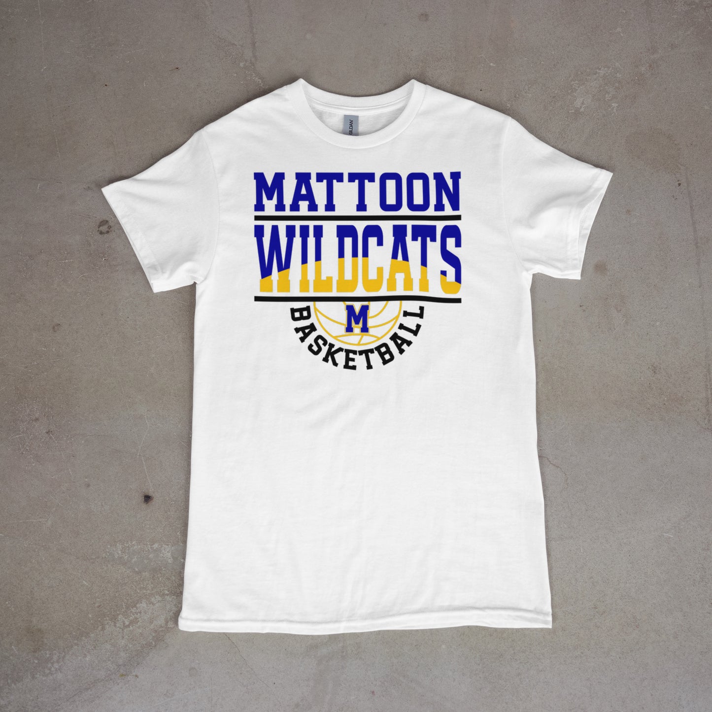 Split Tone Wildcats Basketball