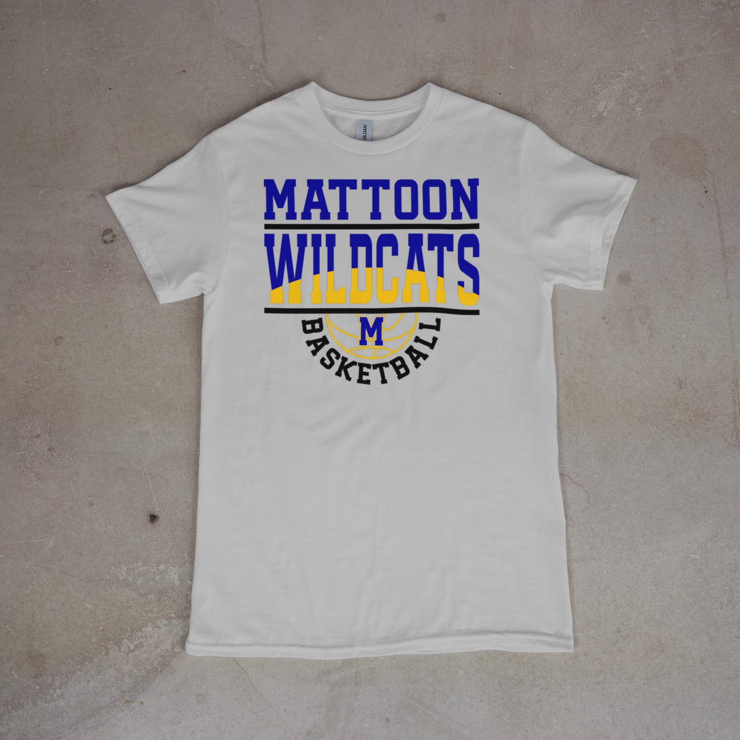 Split Tone Wildcats Basketball
