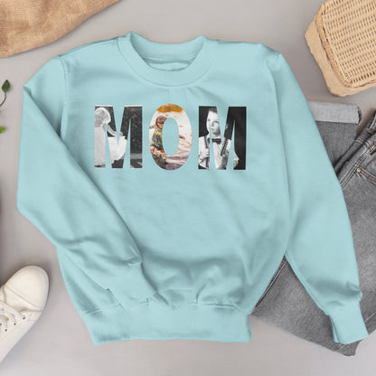 Mom Photos Crewneck
