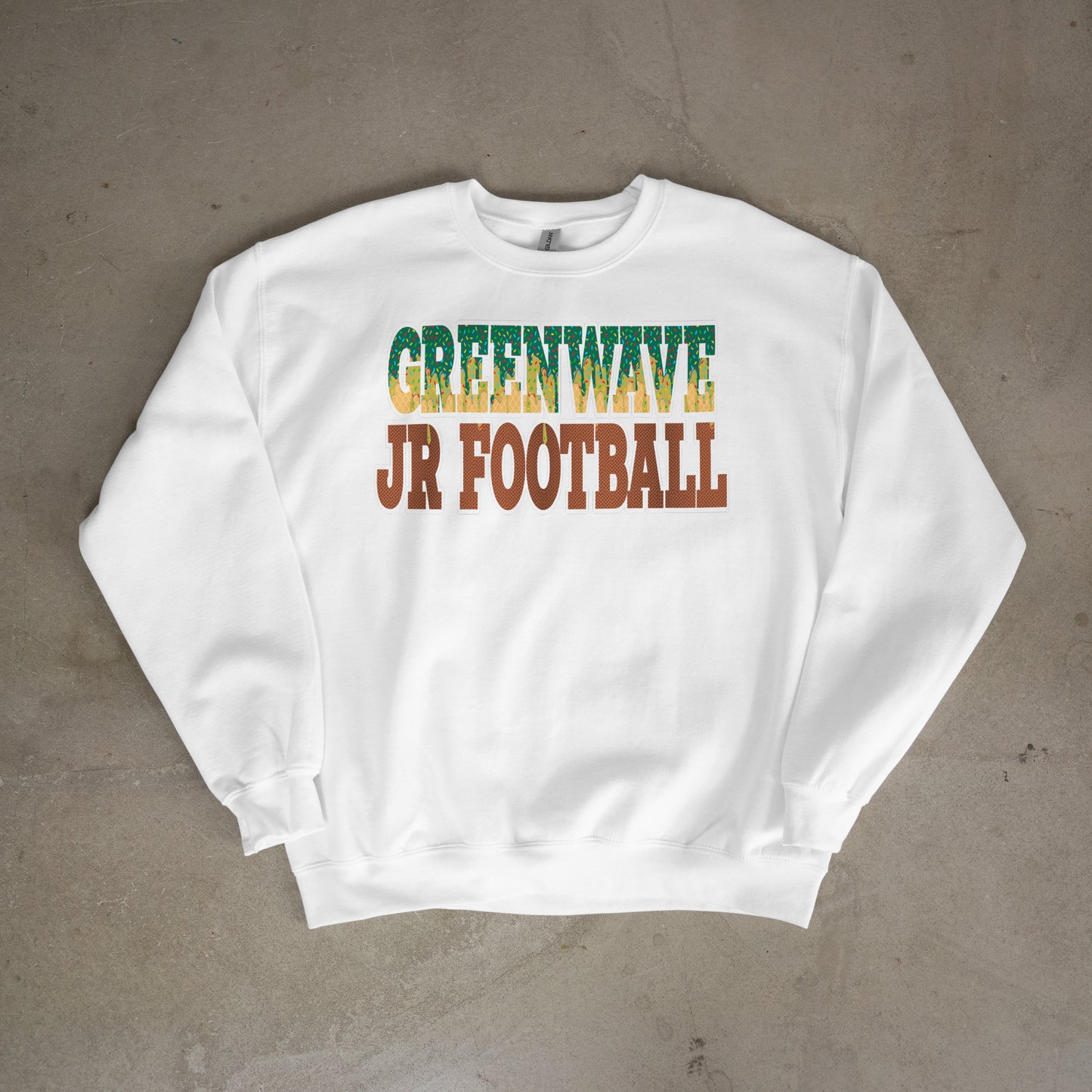 Greenwave Jr Football Drip