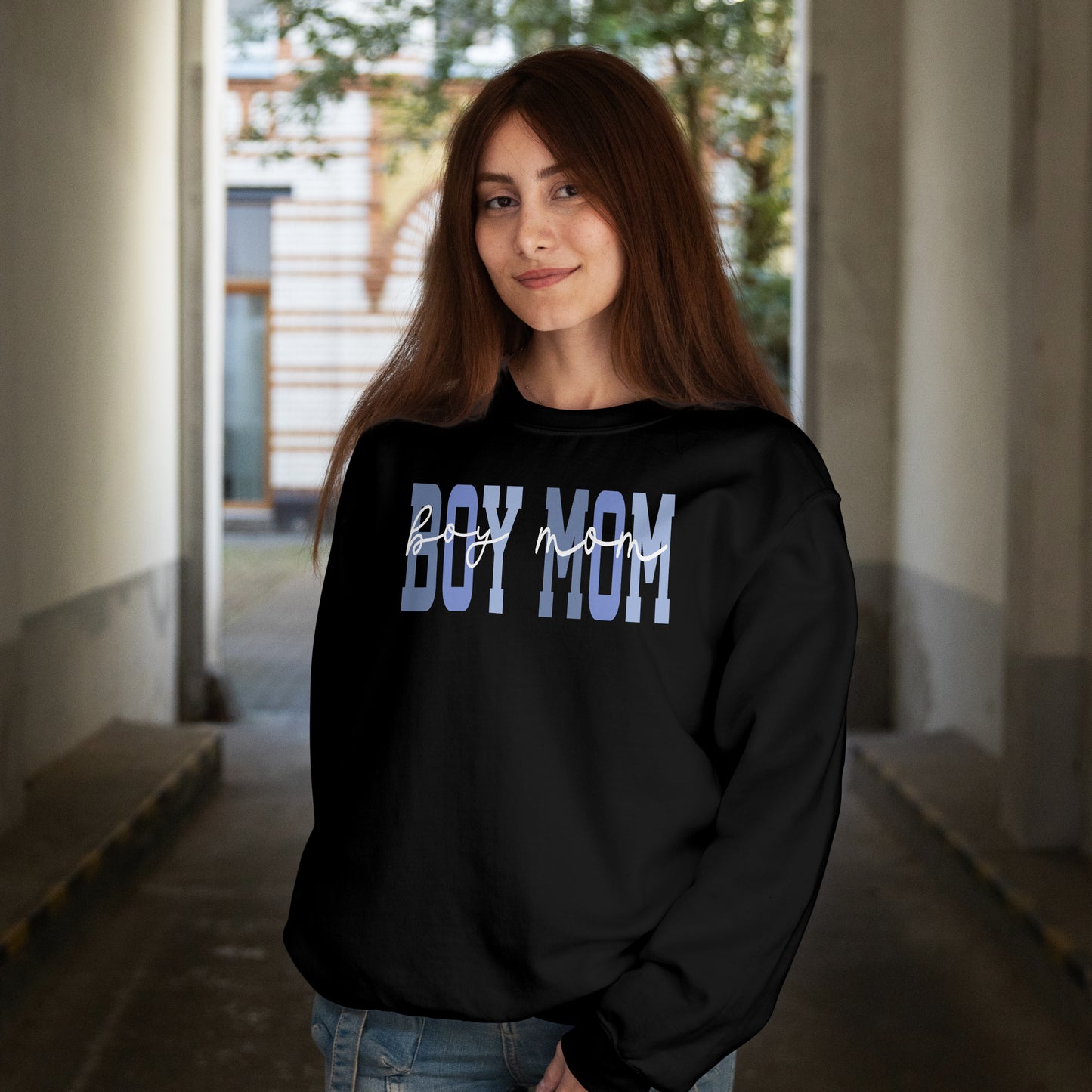 Boy Mom Crewneck