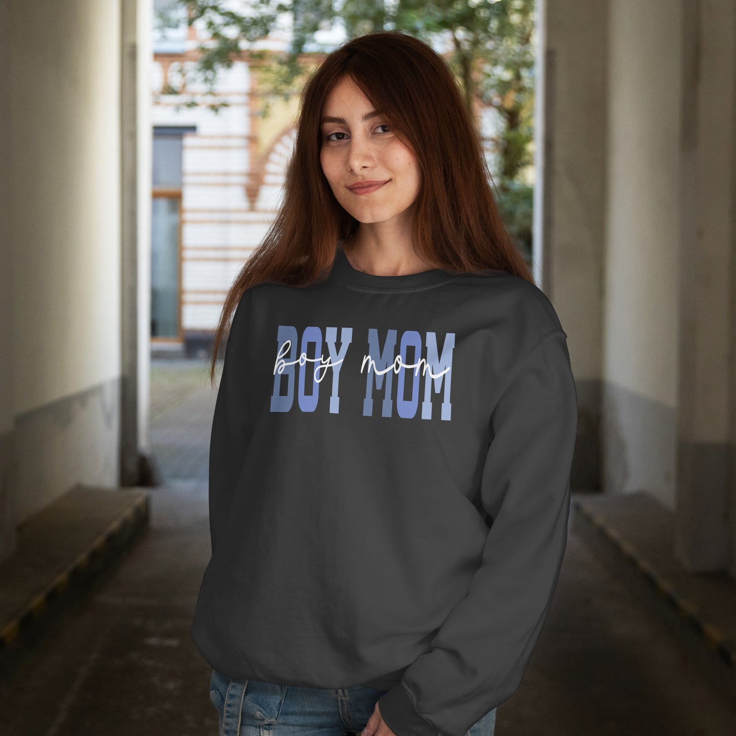 Boy Mom Crewneck