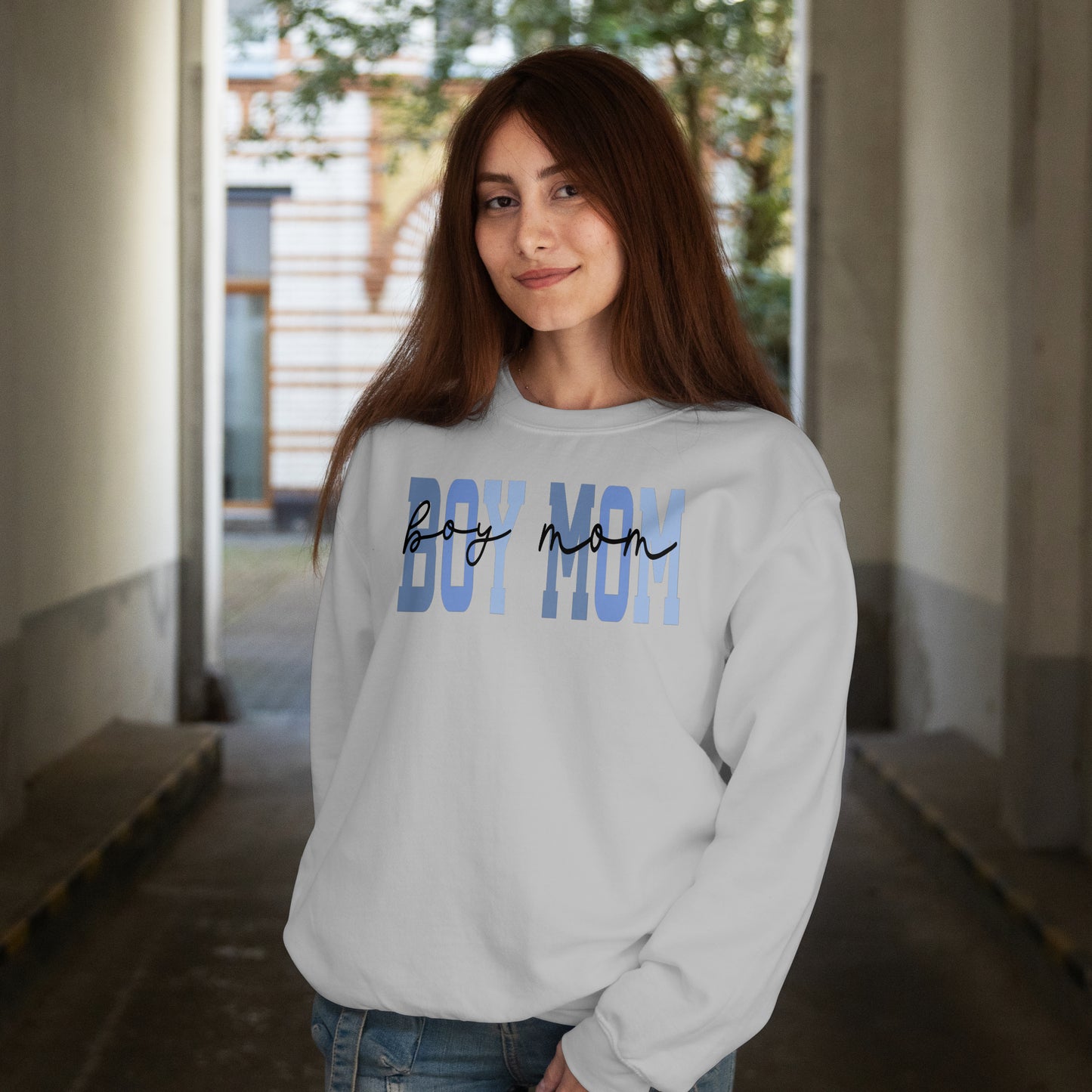 Boy Mom Crewneck