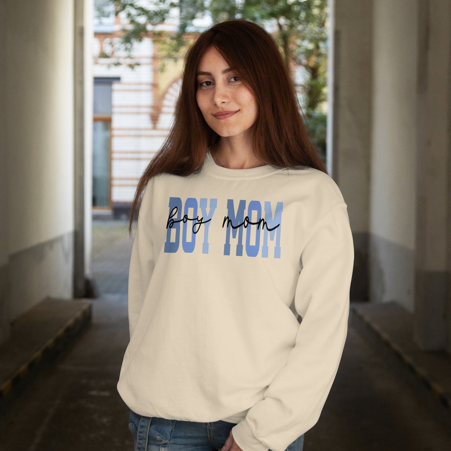 Boy Mom Crewneck